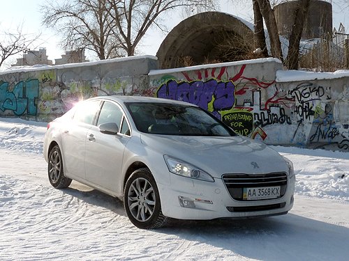 Тест-драйв Peugeot 508: Дизель в самый лютый мороз
